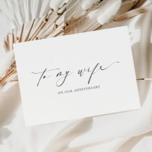 Tarjeta Ellesmere A Mi Mujer En Nuestro Aniversario