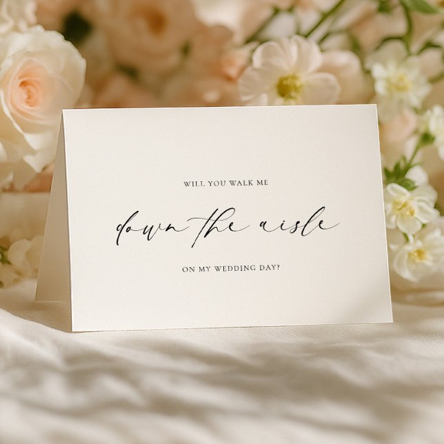 Tarjeta Ellesmere Caminarme Por La Propuesta De Aisle (Subido por el creador)