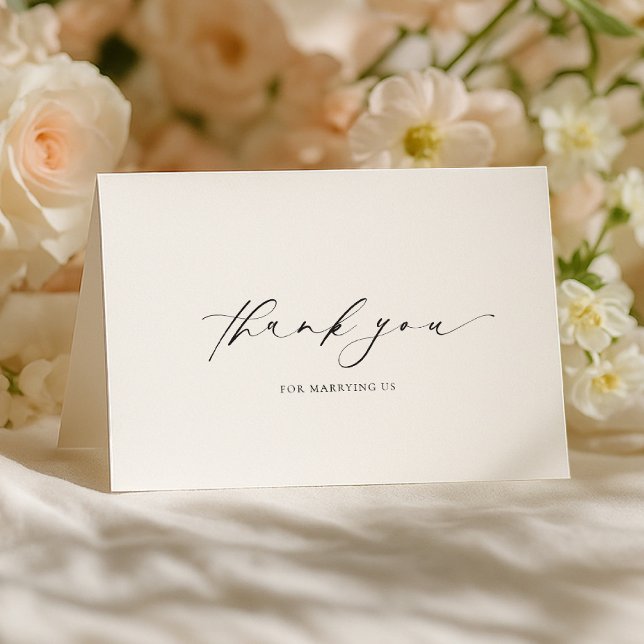 Tarjeta Ellesmere Gracias Por Casarse Con Nosotros El Día  (Subido por el creador)