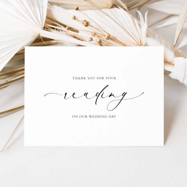 Tarjeta Ellesmere Gracias Por Su Boda De Lectura (Subido por el creador)