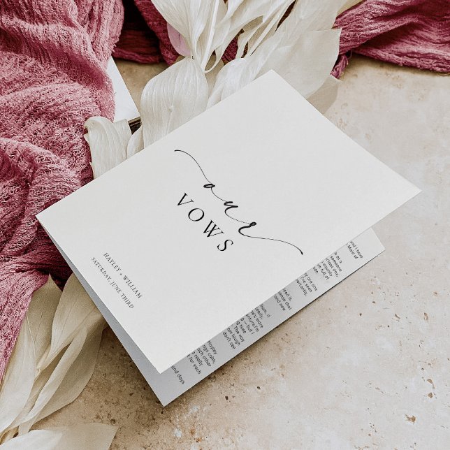 Tarjeta Ellesmere Our Vows Boda Card (Subido por el creador)