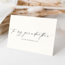 Tarjeta Ellesmere Para El Día De La Boda De Mi Abuela