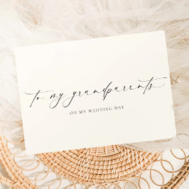 Tarjeta Ellesmere Para El Día De La Boda De Mis Abuelos