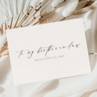 Ellesmere To My Brother-In-Law Wedding Day