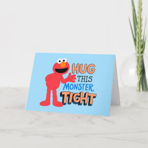 Tarjeta Elmo   Abrazarse de este monstruo