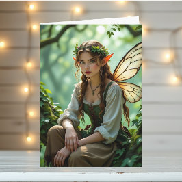 Tarjeta  Elven Fairy Sending Magic Your Way
