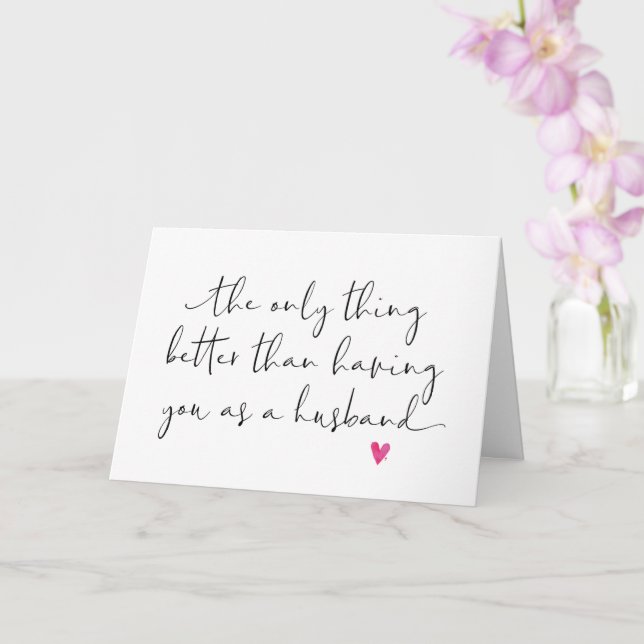 Tarjeta Embarazo revela que papá de marido está embarazada (Orquídea)