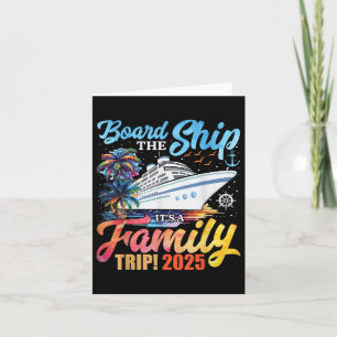 Tarjeta Embarque El Barco En Matchi Grupo De Viaje Familia