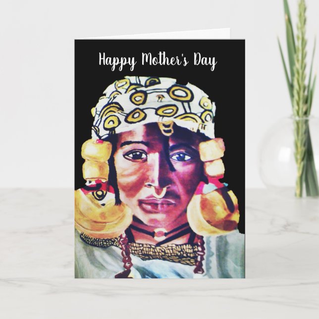 Tarjeta EMBODIMENT OF MOTHERHOOD  card (Anverso)