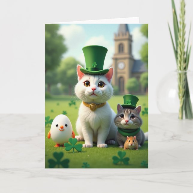 Tarjeta Emerald Lawn Friends Card (Anverso)