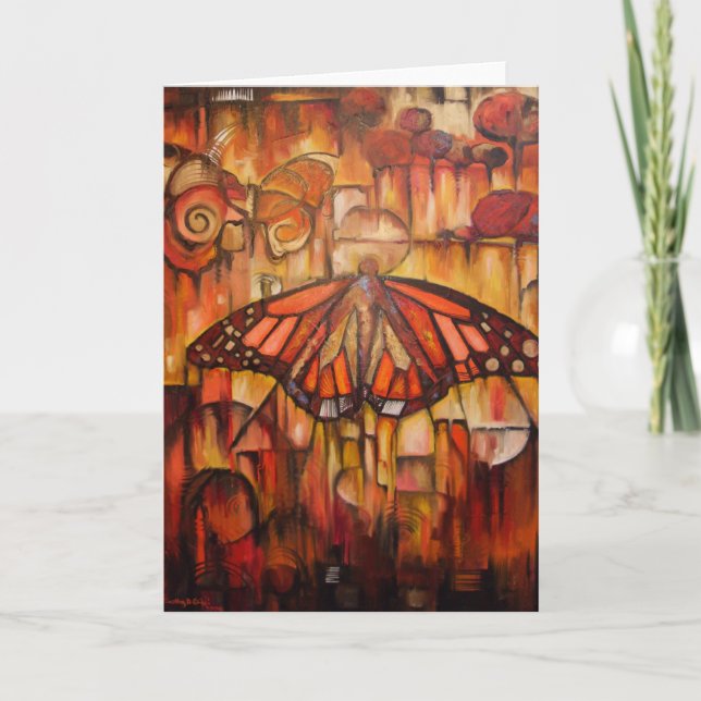 Tarjeta Emerging Wings of Autumn - Greeting Card (Anverso)