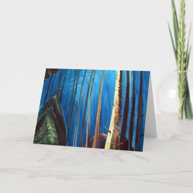Tarjeta Emily Carr - cielo azul (Anverso)
