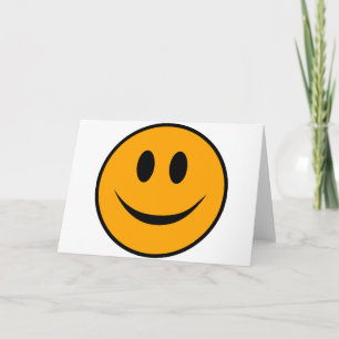 Tarjeta Emoji Cara Sonriente