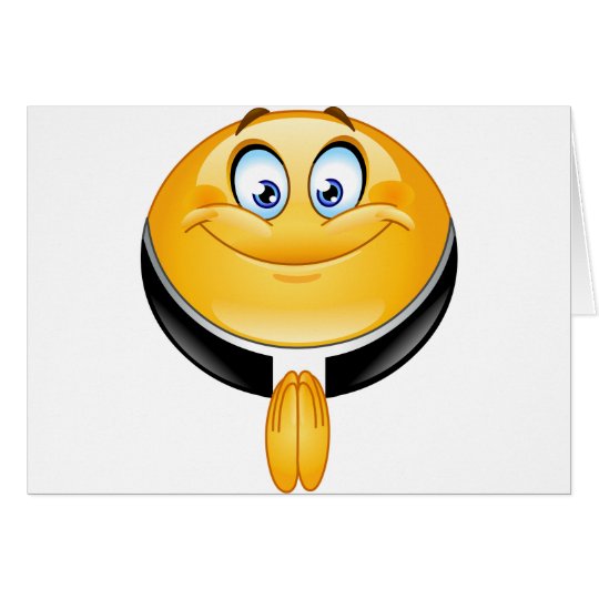 Tarjeta emoji del sacerdote