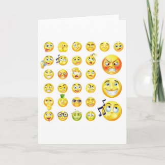 Tarjeta Emoticonos