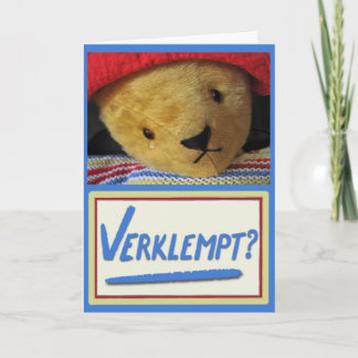 Tarjeta Emotional Teddy