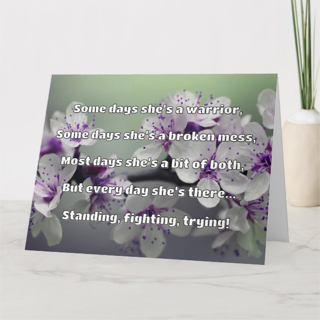Tarjeta Empath Strength Positive Cita Animation (Anverso)