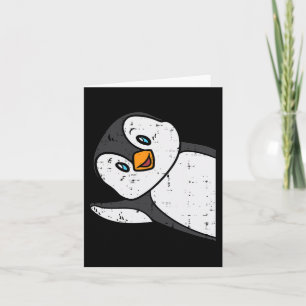 Tarjeta Emperador Penguin Wave Cute Boys Chicas Niños Niño