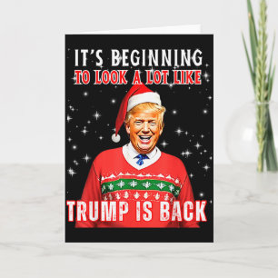 Tarjeta Empieza a parecer que Trump regresa
