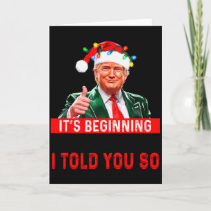 Tarjeta Empieza a parecerse mucho a lo que te dije