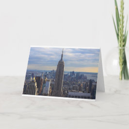 Tarjeta Empire State Building NYC, NY