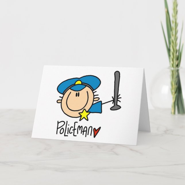 Tarjeta Empleo del policía (Anverso)
