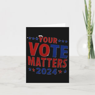 Tarjeta Empoderar su voto de voz en las elecciones de 2024
