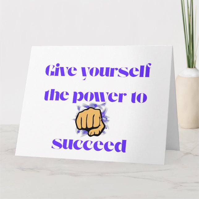 Tarjeta Empower Yourself (Anverso)