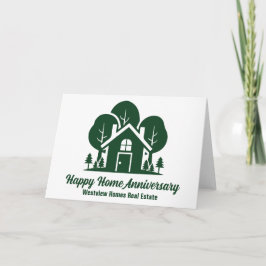 Tarjeta Empresa inmobiliaria Green Forest House Marketing