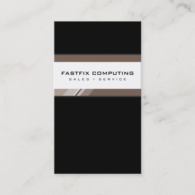 TARJETA EMPRESARIAL CORPORATIVA :: tecnología avan (Anverso)