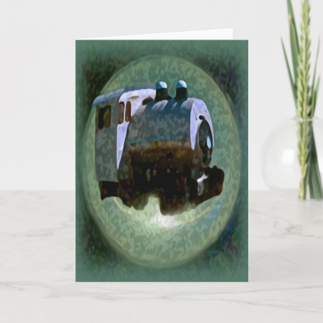 Tarjeta Empuje el tren (Anverso)