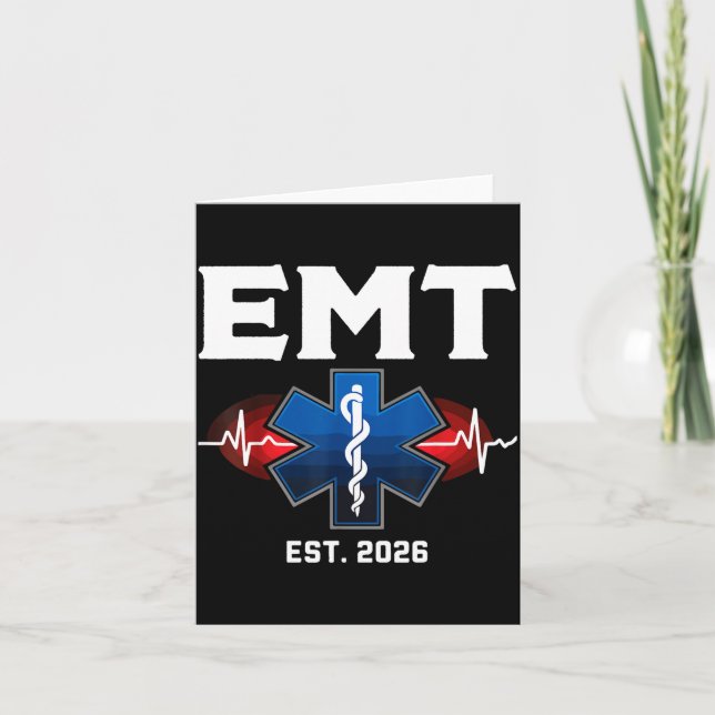 Tarjeta Emt Student Graduation Emt Est Design (Anverso)