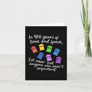 Tarjeta En 900 Años De Diseño De Tiempo Y Espacio