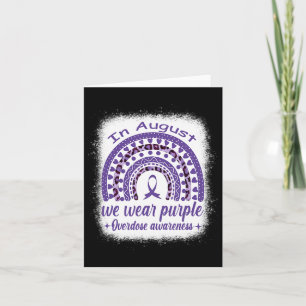 Tarjeta En Agosto Usamos Avisos De Sobredosis De Arcoiris 