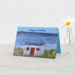 Tarjeta En algún lugar de Escocia, cumpleaños