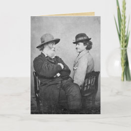 Tarjeta "En algún lugar esperándote" Whitman y Peter Doyle