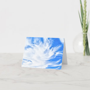 Tarjeta en blanco abstracta para chicos