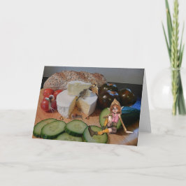 Tarjeta en blanco - ¿Almorzar a alguien?