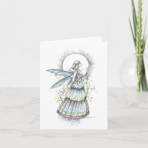 Tarjeta en blanco Bohemian Moon por Molly Harrison