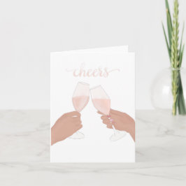 Tarjeta en Blanco Cheers