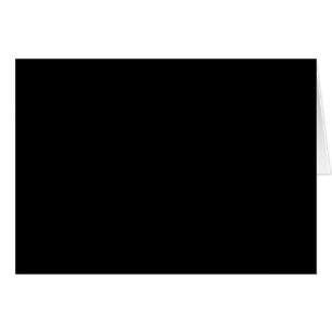 Tarjeta en blanco con fondo negro