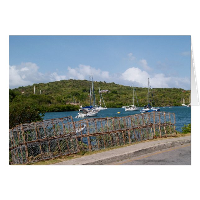 Tarjeta en blanco con imagen de la Antigua sede de (Anverso (Horizontal))