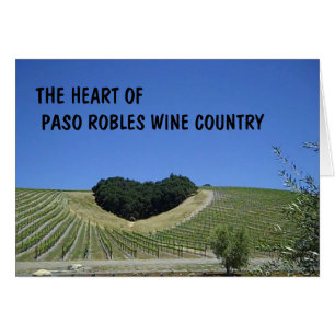 Tarjeta en blanco: Corazón del país vinícola de