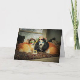 Tarjeta en blanco Corgi