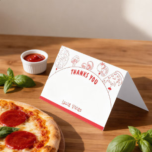 Tarjeta en blanco de agradecimiento de entrega esp