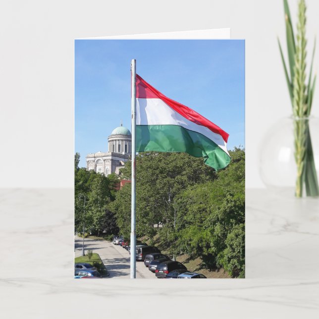 Tarjeta en blanco de Esztergom Hungría (Anverso)