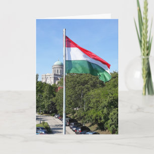 Tarjeta en blanco de Esztergom Hungría