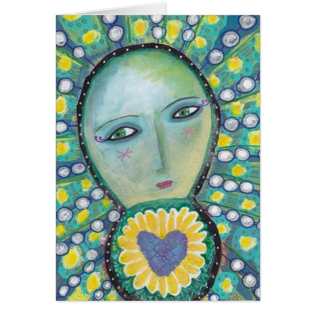 Tarjeta en blanco de Imogen (Frente)