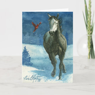 Tarjeta en blanco de la etiqueta de la nieve