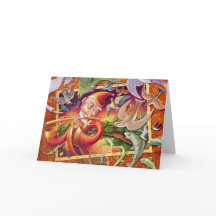 Tarjeta en blanco de la fantasía: Flauta mágica